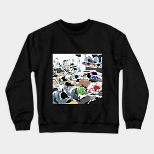 head on desk 2020 Crewneck Sweatshirt